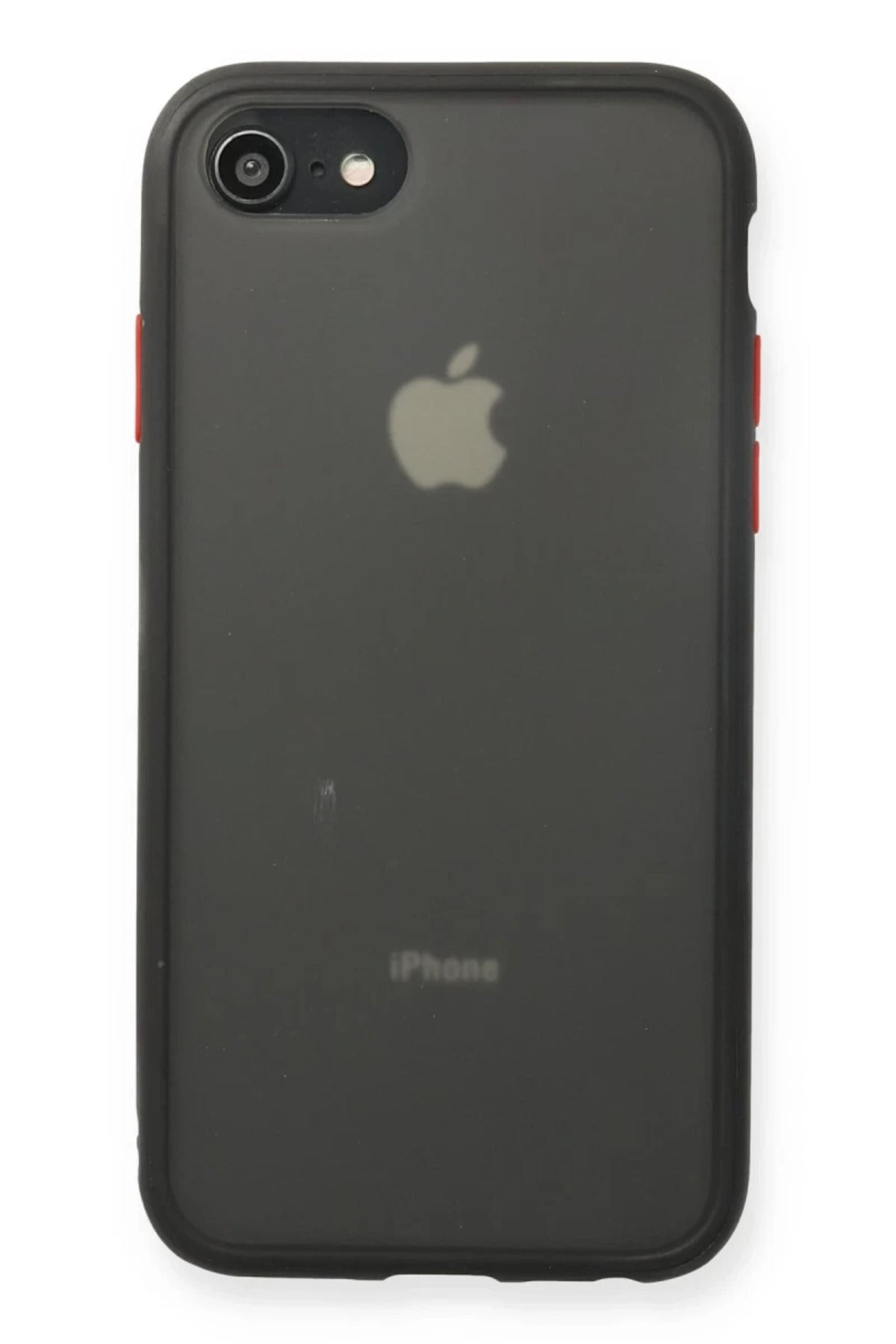 Apple iPhone 7 Uyumlu Kılıf Montreal Silikon Kapak - Siyah