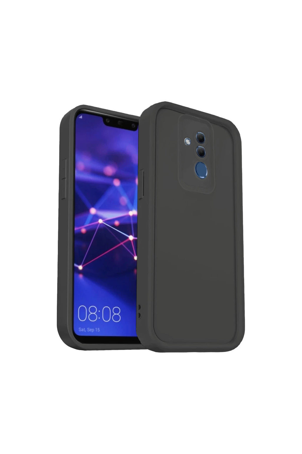 Huawei Mate 20 Lite Uyumlu Kılıf Viera Silikon - Siyah