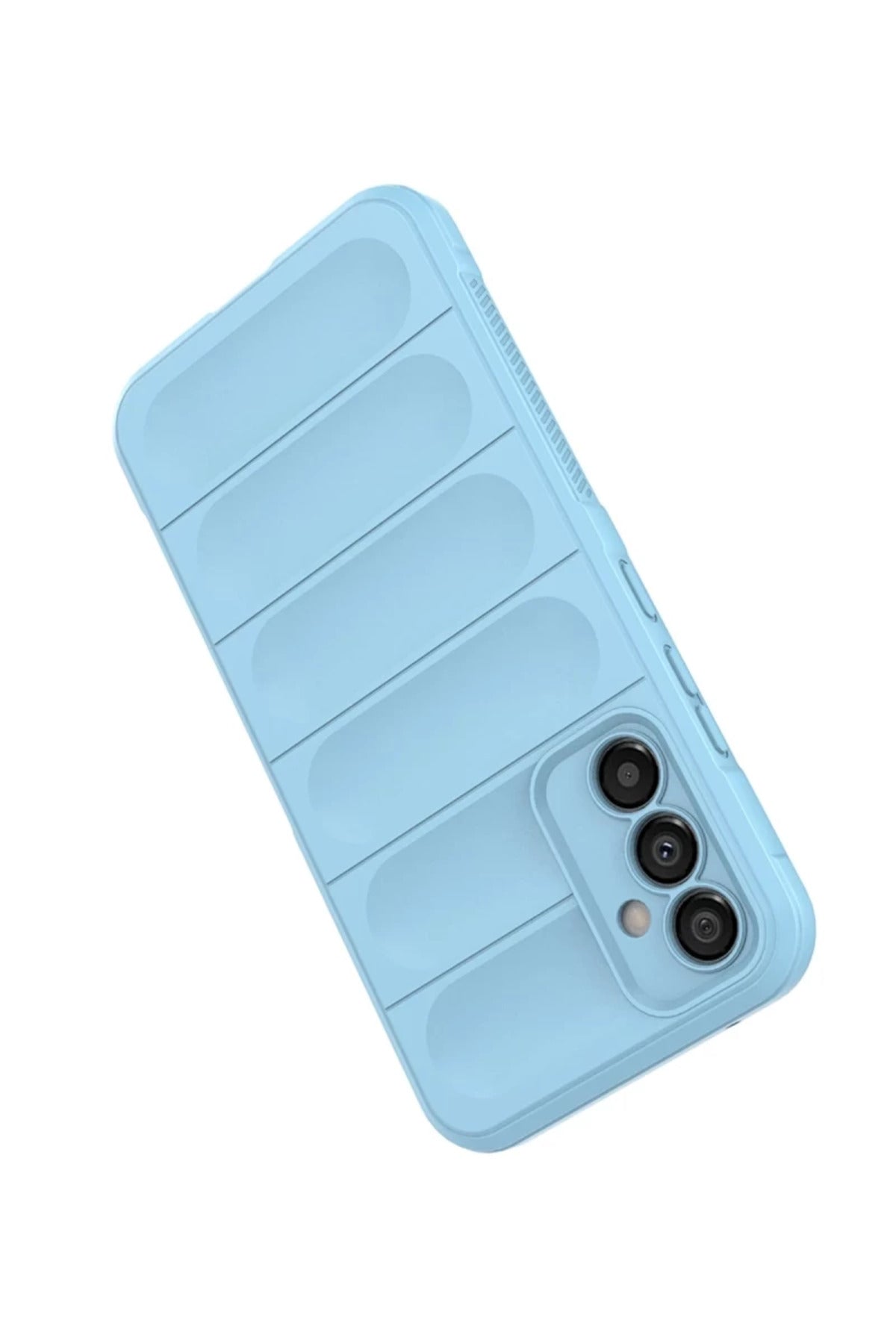 Samsung Galaxy M34 5G Uyumlu Kılıf Optimum Silikon - Sky Blue