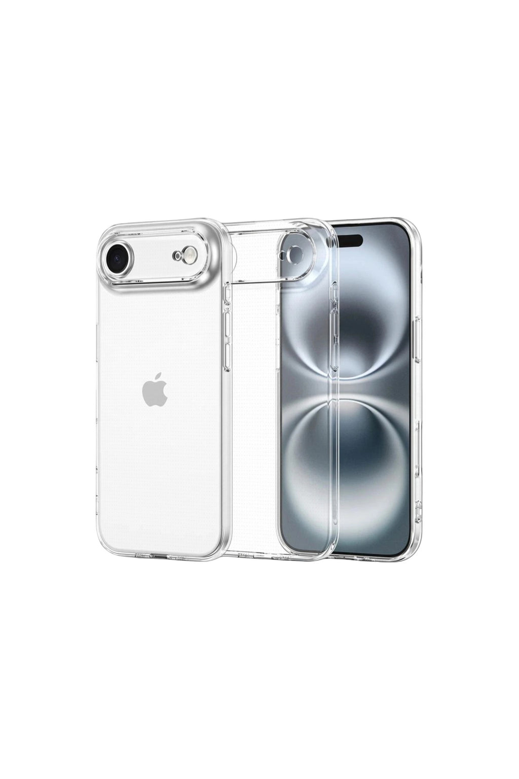 Apple iPhone 17 Air Uyumlu Lüx Şeffaf Silikon - Şeffaf