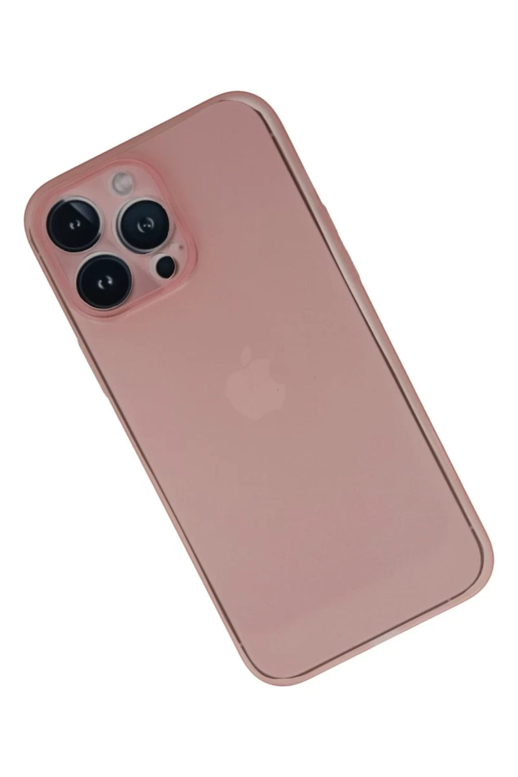 Apple iPhone 13 Pro Max Uyumlu Kılıf PP Ultra İnce Kapak - Pembe