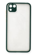 Huawei Y5P Uyumlu Kılıf Montreal Silikon Kapak - Yeşil