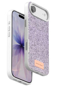 Onegif Apple iPhone 17 Air Uyumlu Bright Simli Kapak - Lila