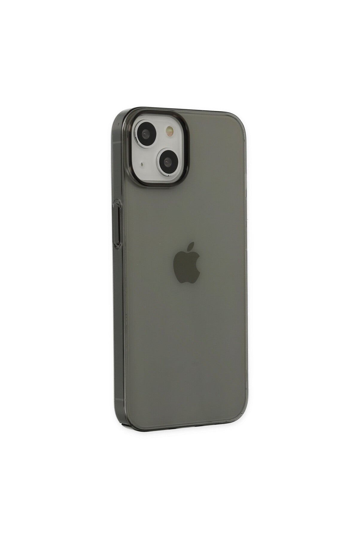 Apple iPhone 14 Plus Uyumlu Kılıf Pc Sert Şeffaf Kapak - Siyah