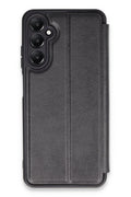 Samsung Galaxy A25 5G Uyumlu Kılıf Flip Cover - Siyah
