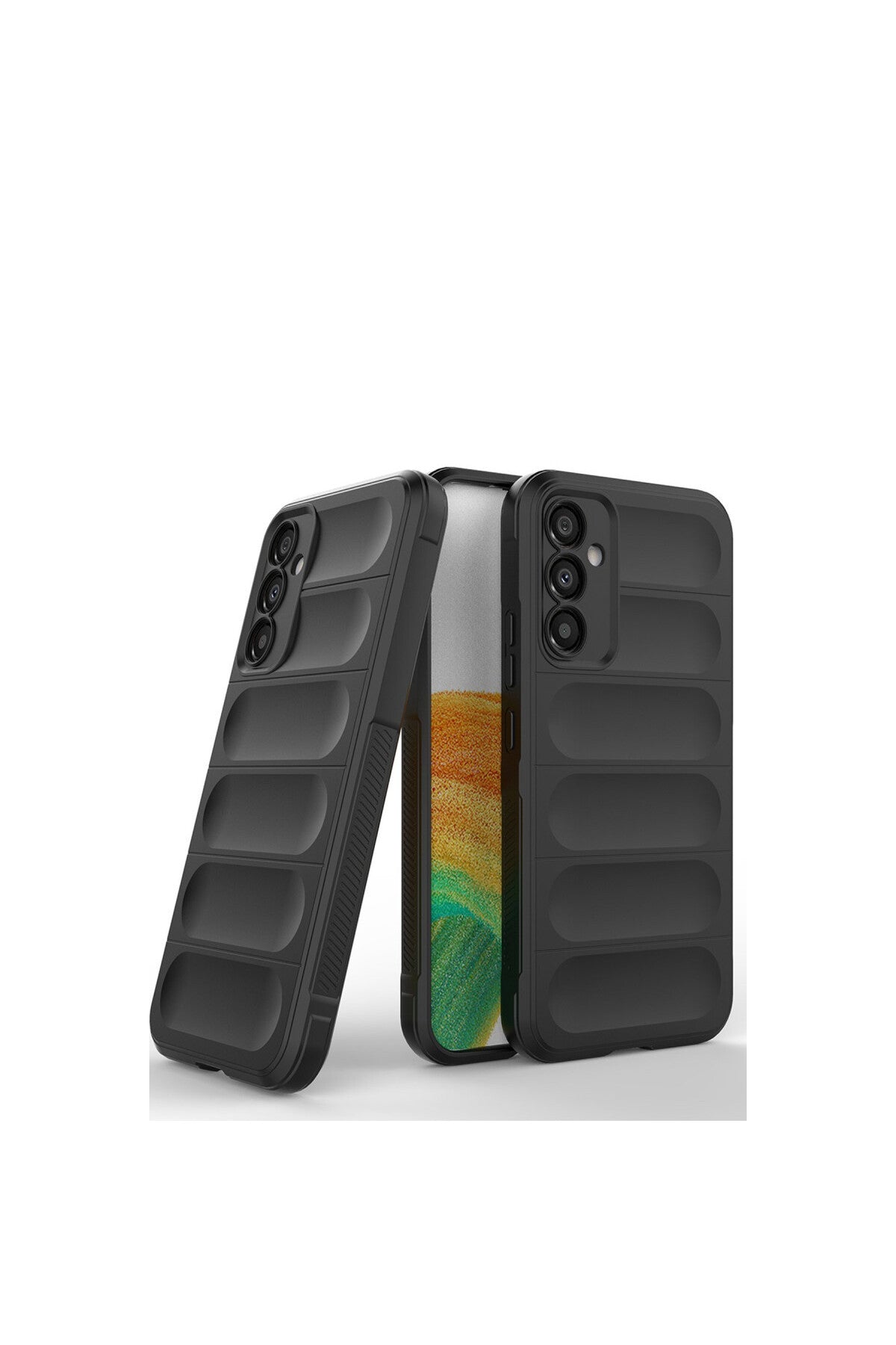 Samsung Galaxy A05S Uyumlu Kılıf Optimum Silikon - Siyah