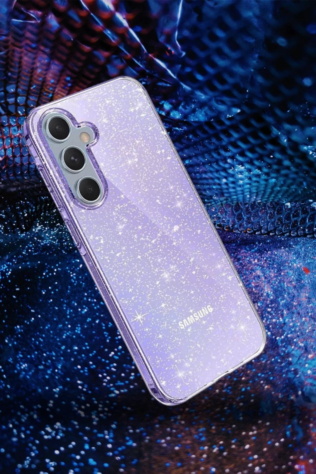 Samsung Galaxy A05 Uyumlu Kılıf Glow Kapak - Siyah