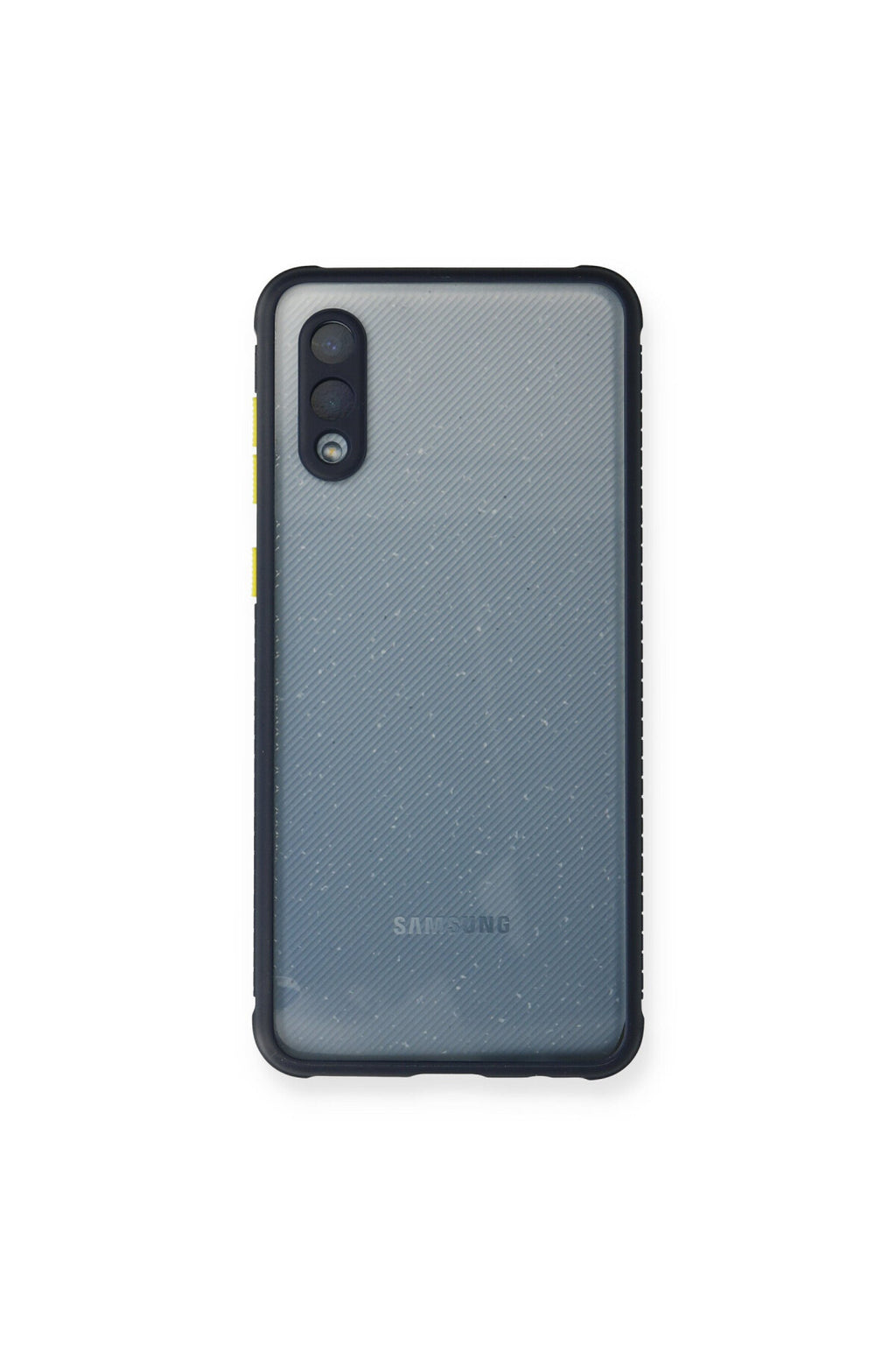 Samsung Galaxy A02 Uyumlu Kılıf Miami Şeffaf Silikon - Lacivert