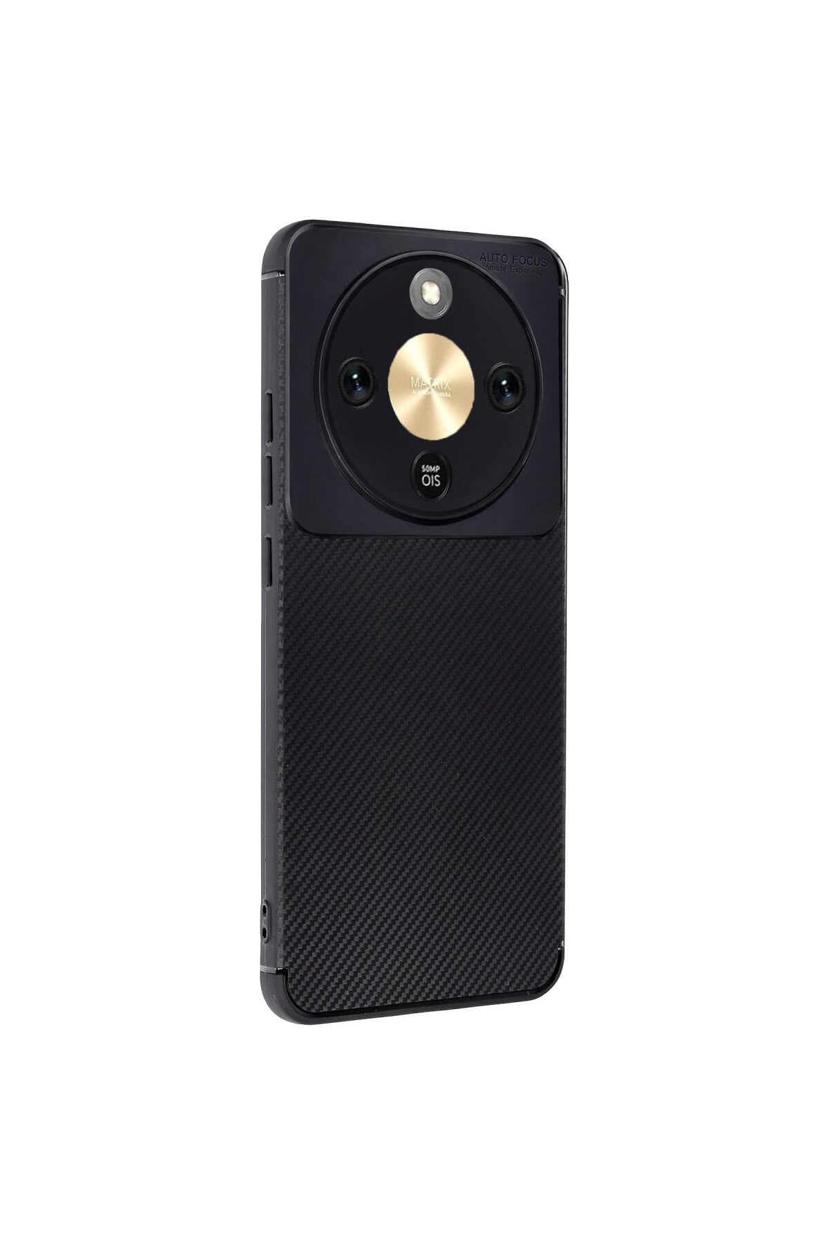 Huawei Honor Magic 8 Lite Uyumlu Auto Focus Karbon Kapak - Siyah
