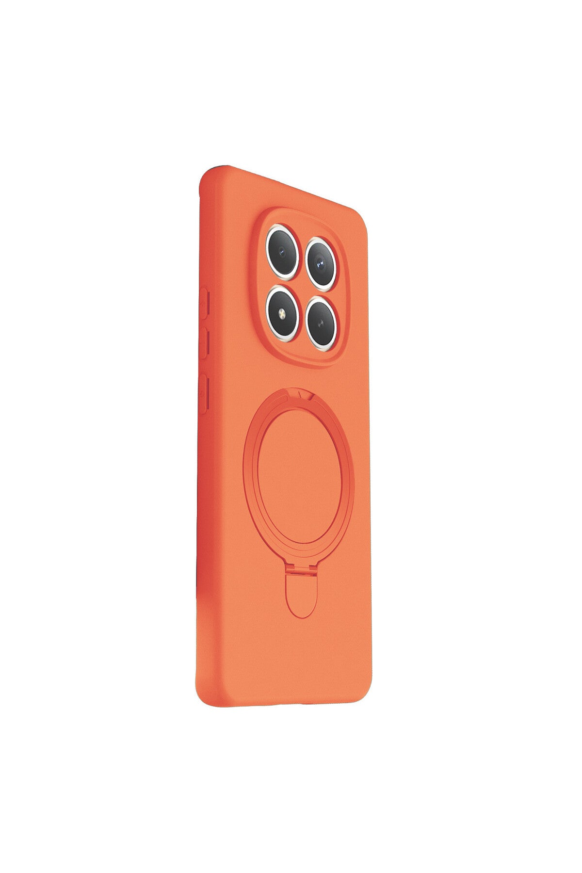 Xiaomi Redmi Note 15 Pro 5G Uyumlu Regal Magsafe Standlı Kapak - Turuncu