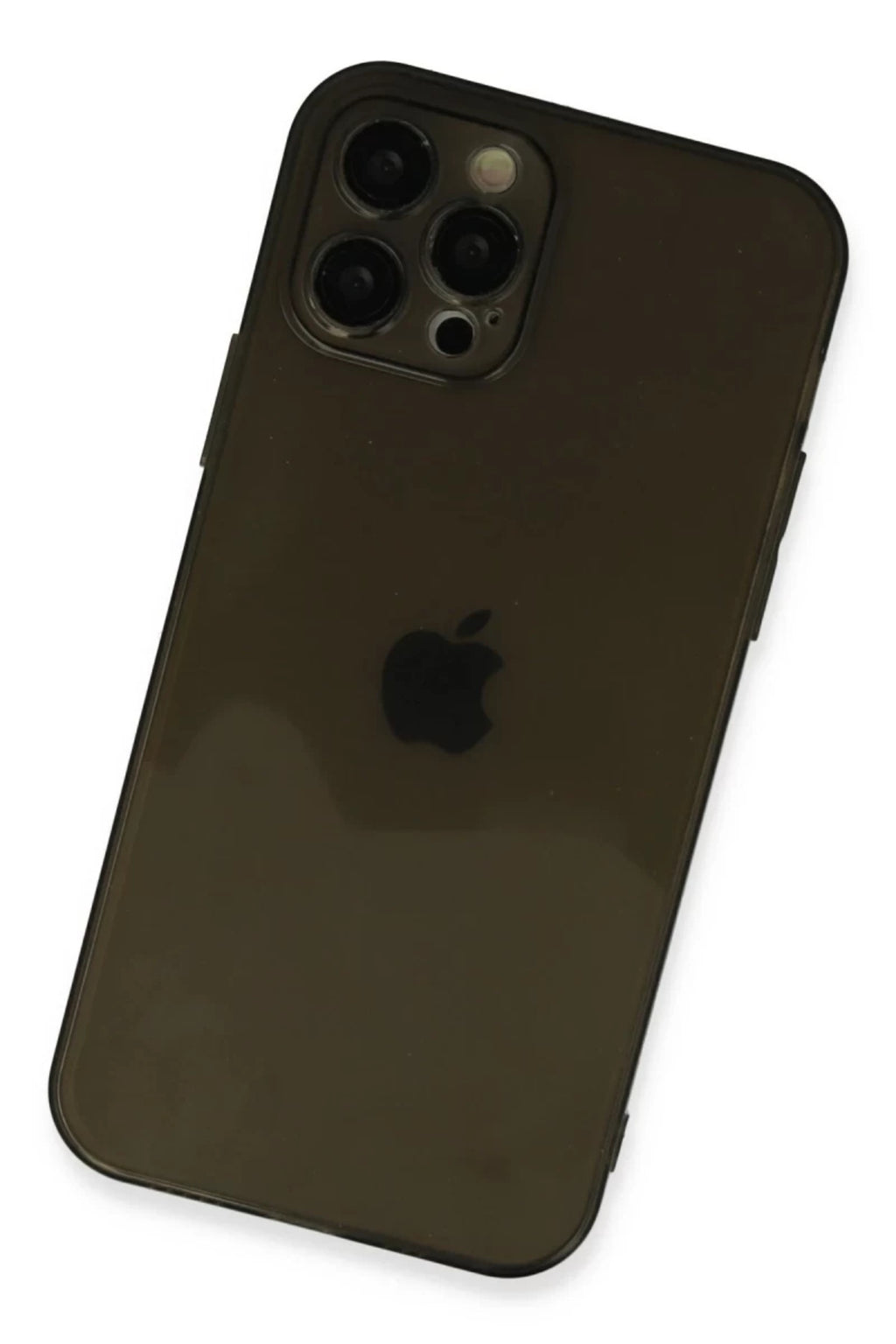 Apple iPhone 12 Pro Max Uyumlu Kılıf Fly Lens Silikon - Siyah