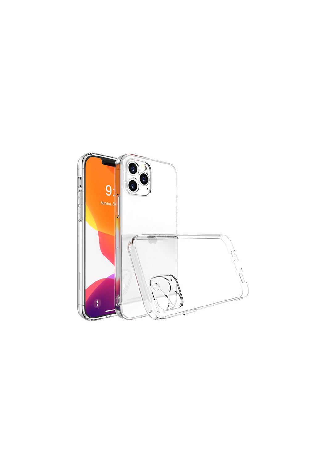 Apple iPhone 13 Pro Max Uyumlu Kılıf Lüx Şeffaf Silikon