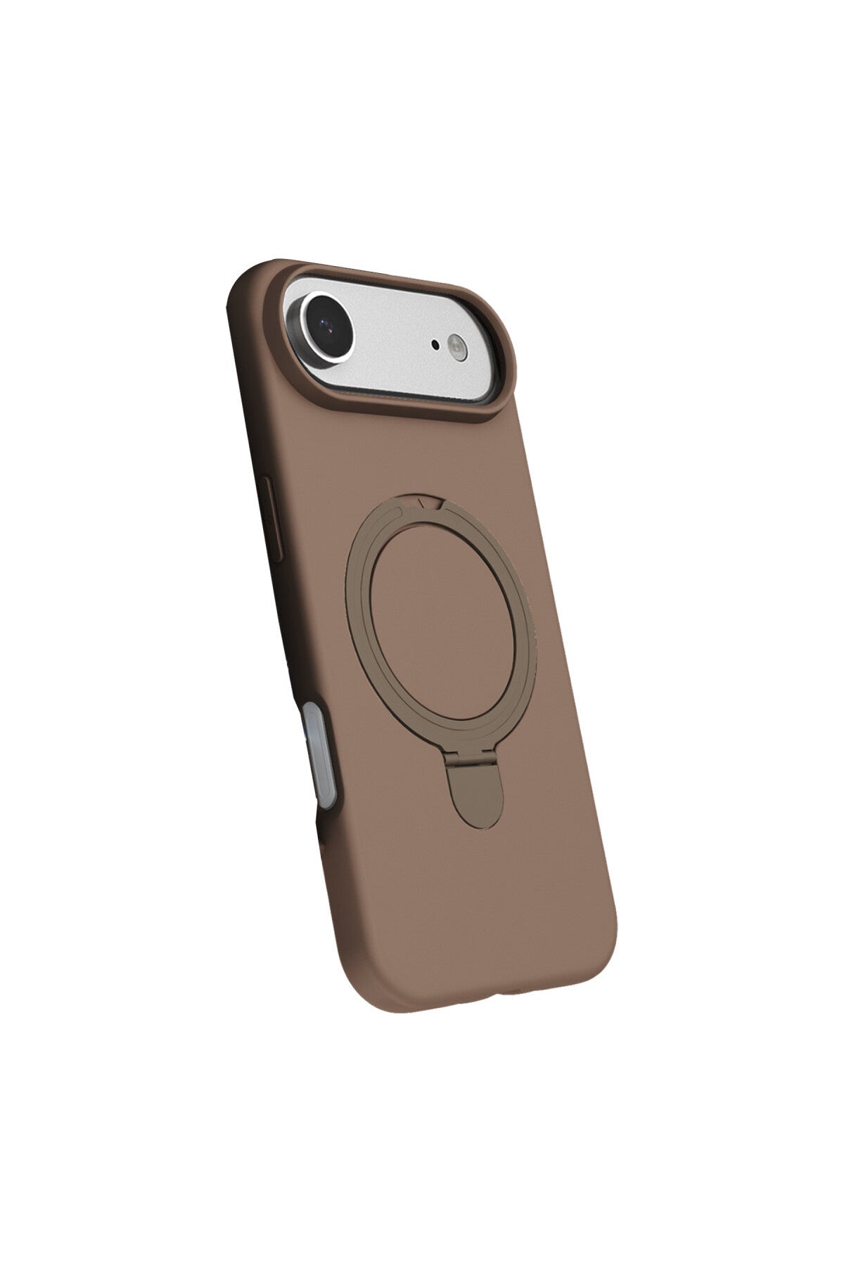 Apple iPhone 17 Air Uyumlu Regal Magsafe Standlı Kapak - Çöl Titanyum