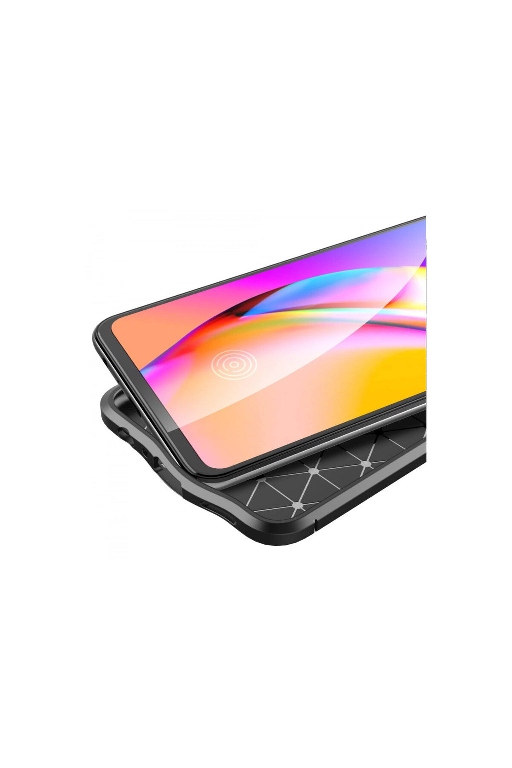 Oppo Reno 5 Lite Uyumlu Kılıf Auto Focus Kapak - Kırmızı