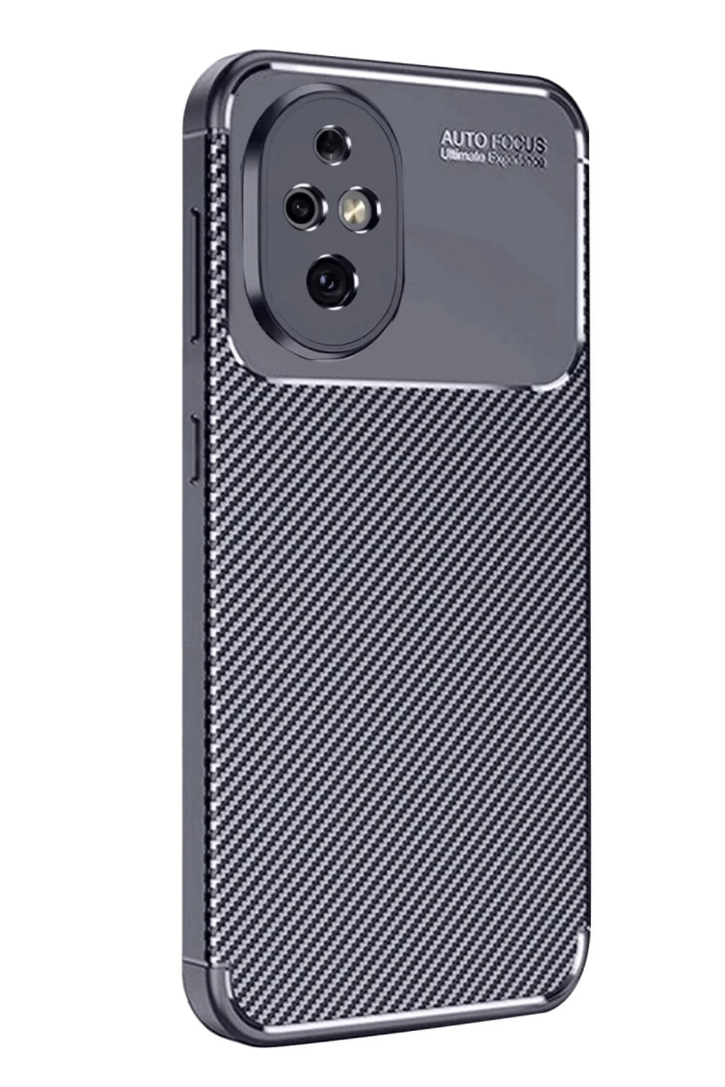 Honor 200 Uyumlu Kılıf Auto Focus Karbon Kapak - Lacivert