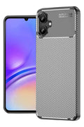Samsung Galaxy A06 Uyumlu Kılıf Auto Focus Karbon Kapak - Gri