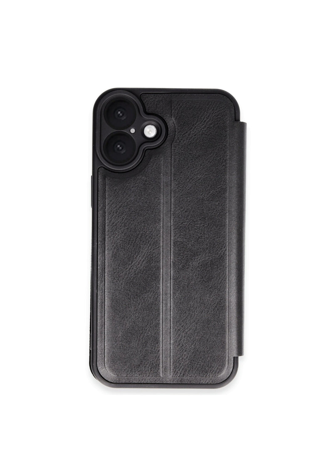 Apple iPhone 16 Plus Uyumlu Kılıf Flip Cover - Siyah