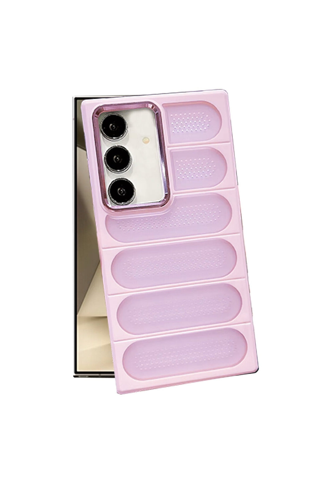 Samsung Galaxy S24 Uyumlu Kılıf Airmax Silikon Kapak - Pembe