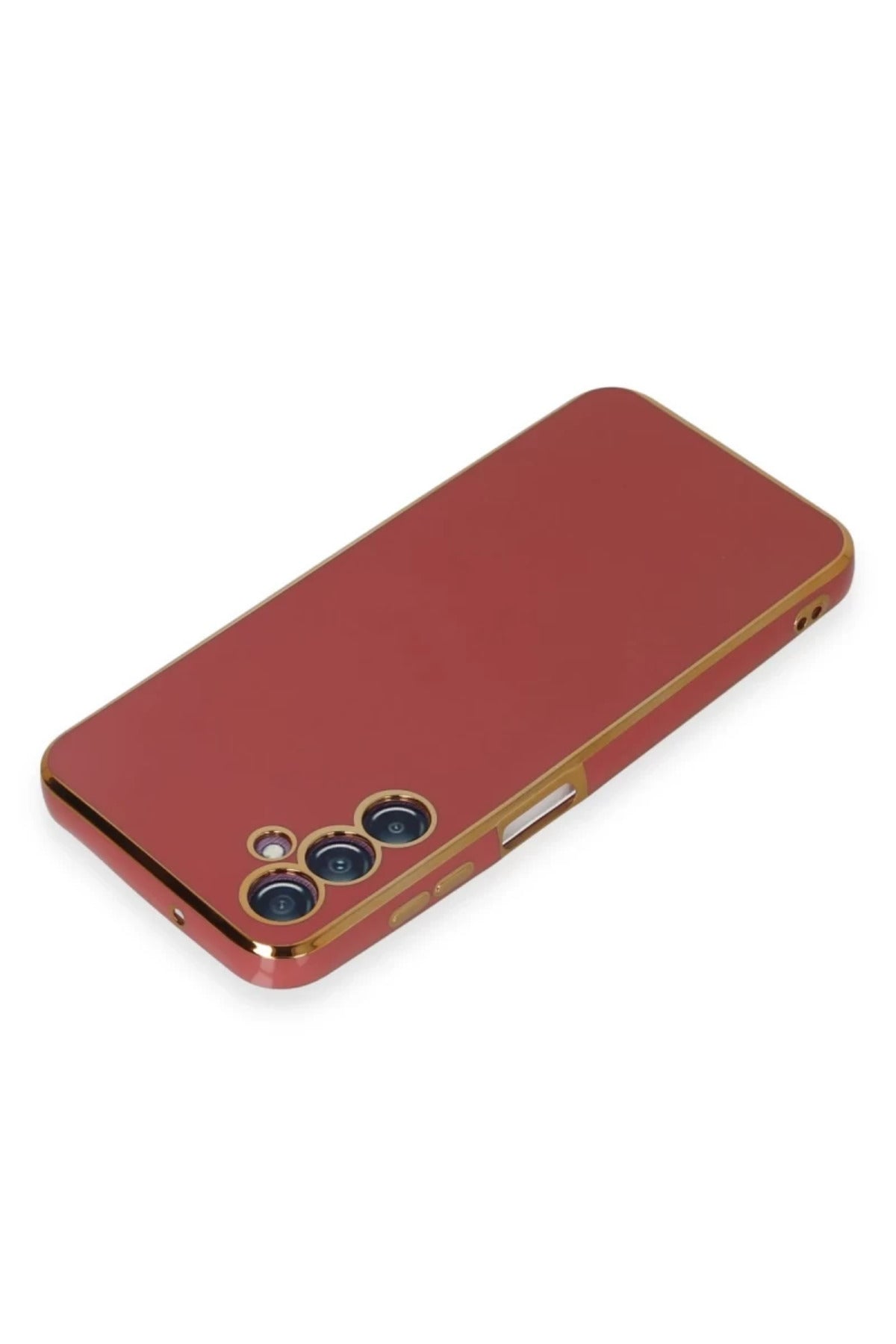 Samsung Galaxy M14 5G Uyumlu Kılıf Volet Silikon - Kırmızı