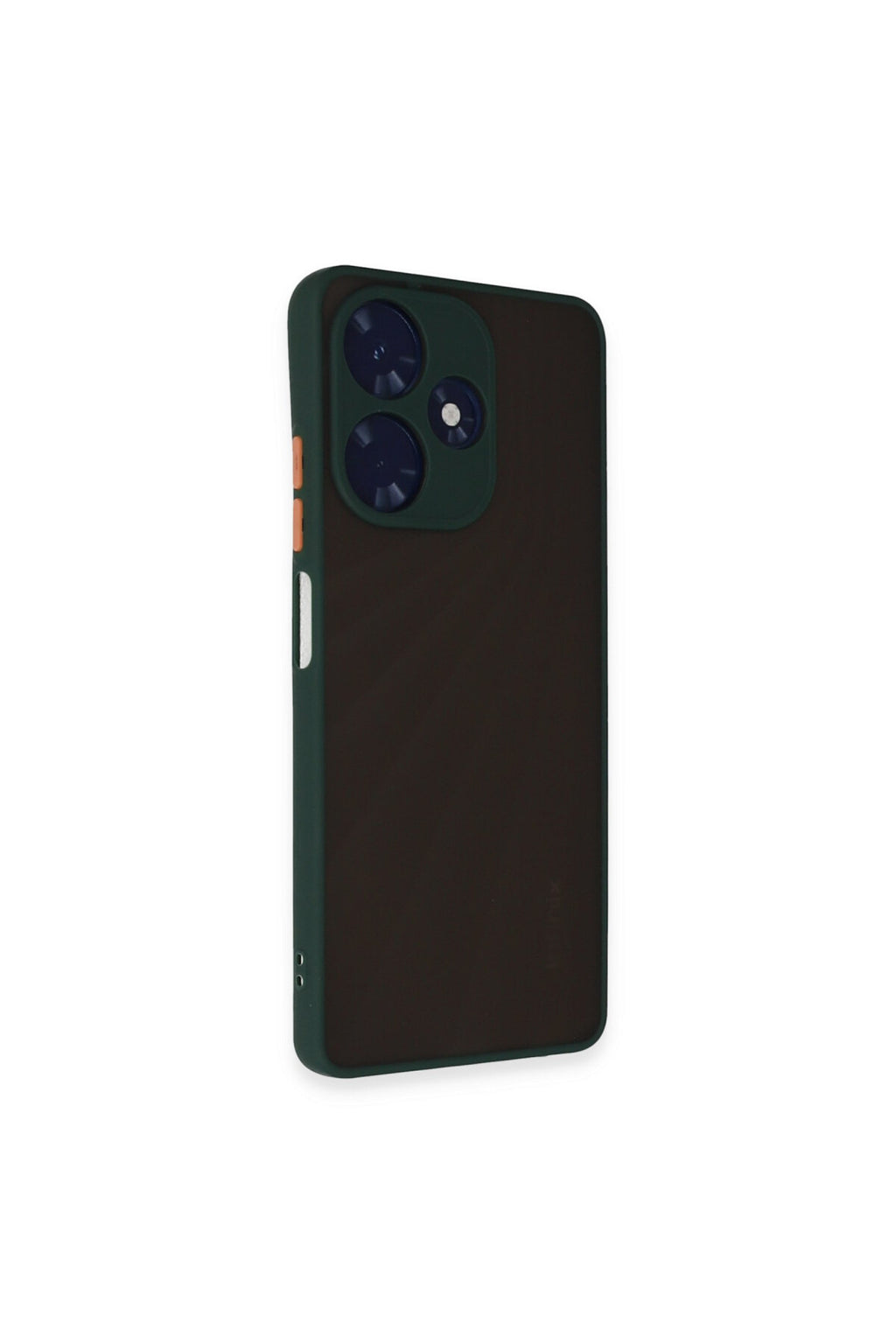 İnfinix Hot 30 4G Uyumlu Kılıf Montreal Silikon Kapak - Yeşil