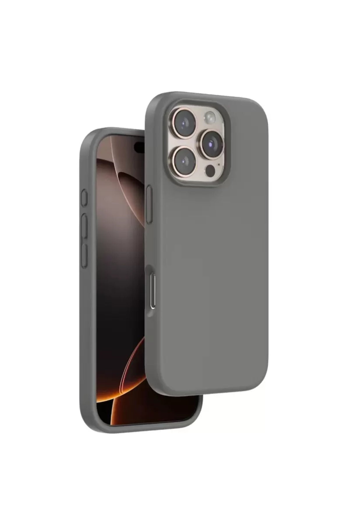 Venco Apple iPhone 16 Pro Uyumlu Home Magsafe Kapak - Titan Gri