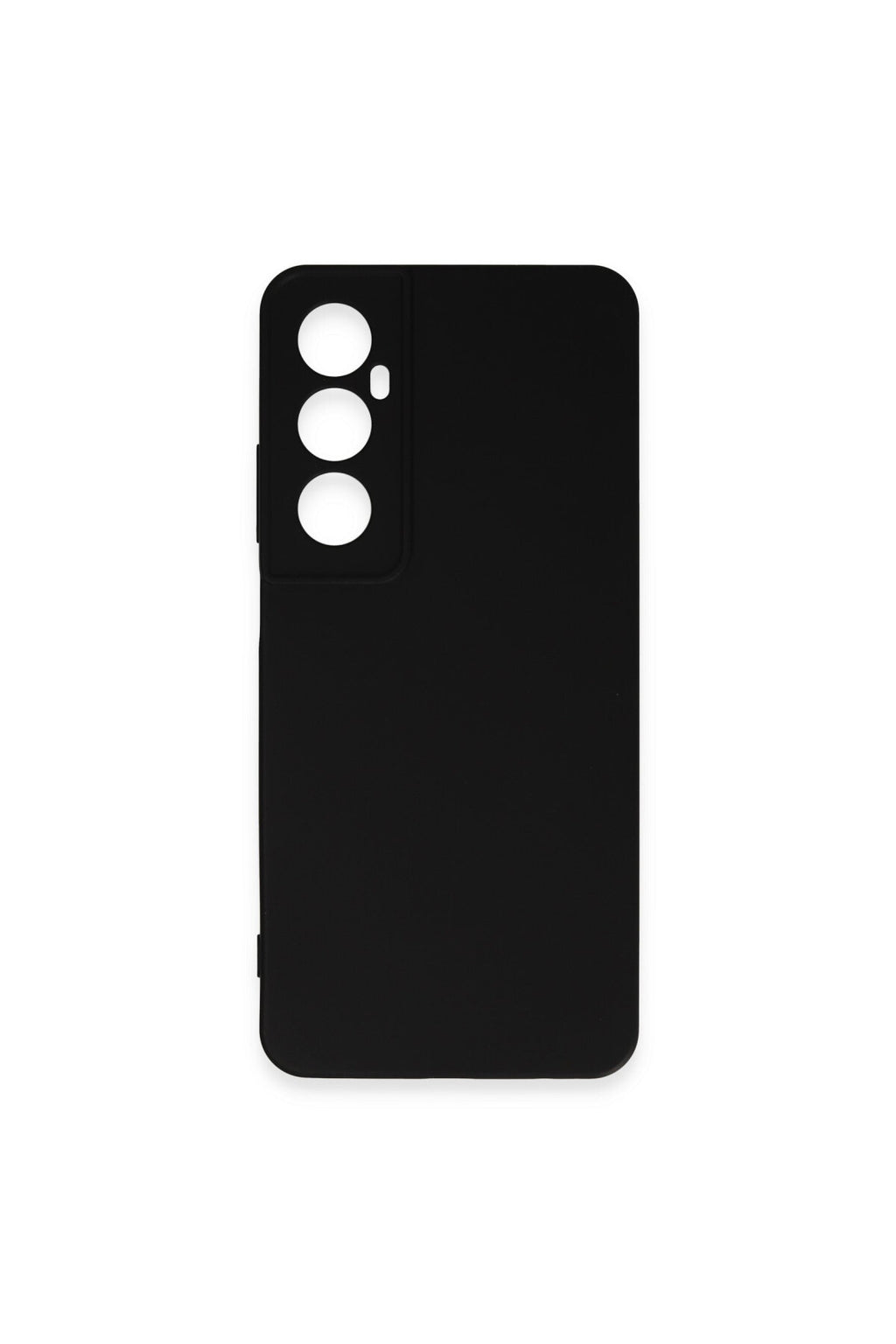 Realme C65 Uyumlu Kılıf First Silikon - Siyah