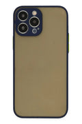 Apple iPhone 14 Pro Max Uyumlu Kılıf Montreal Silikon Kapak - Lacivert