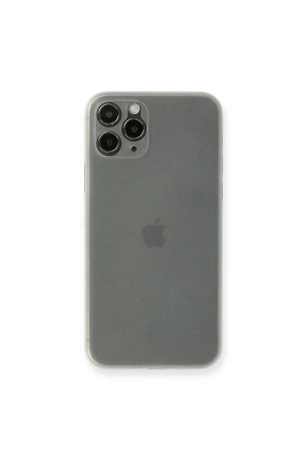Apple iPhone 11 Pro Max Uyumlu Kılıf PP Ultra İnce Kapak - Beyaz
