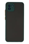 Samsung Galaxy A03 Uyumlu Kılıf Montreal Silikon Kapak - Yeşil