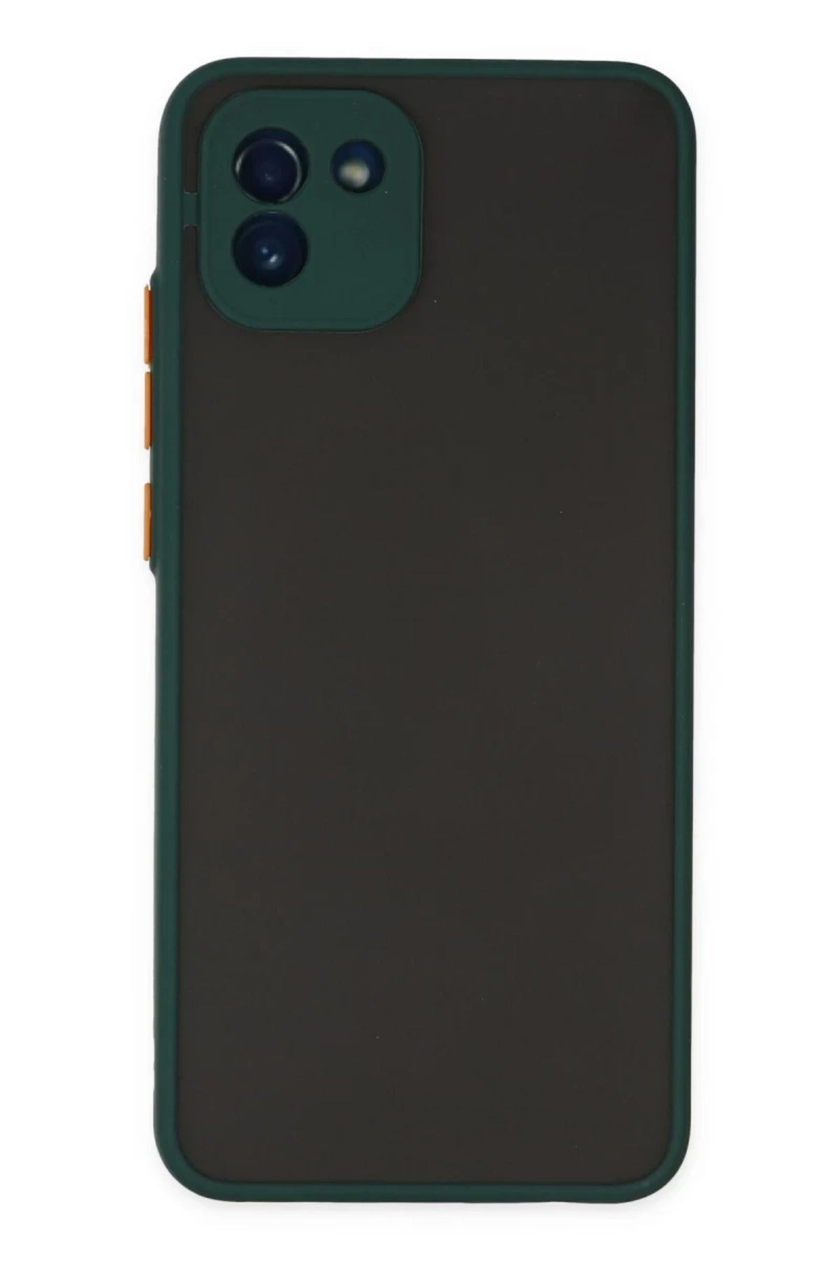 Samsung Galaxy A03 Uyumlu Kılıf Montreal Silikon Kapak - Yeşil