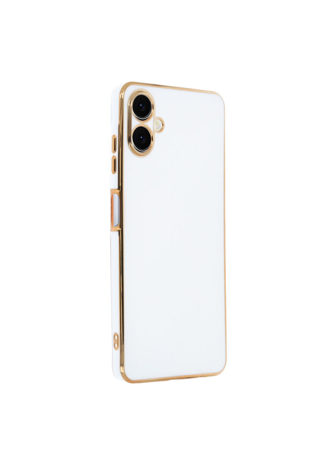 Samsung Galaxy A06 Uyumlu Kılıf Volet Silikon - Beyaz