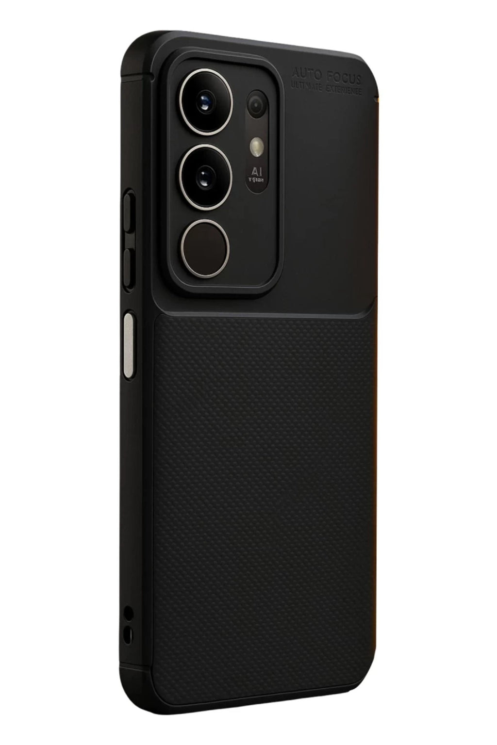 Vivo Y29 4G Uyumlu Auto Focus Karbon Kapak - Siyah