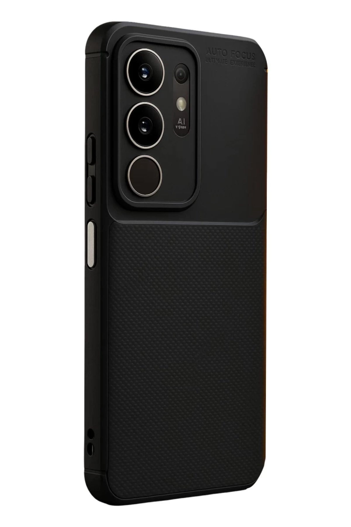 Vivo Y29 4G Uyumlu Auto Focus Karbon Kapak - Siyah