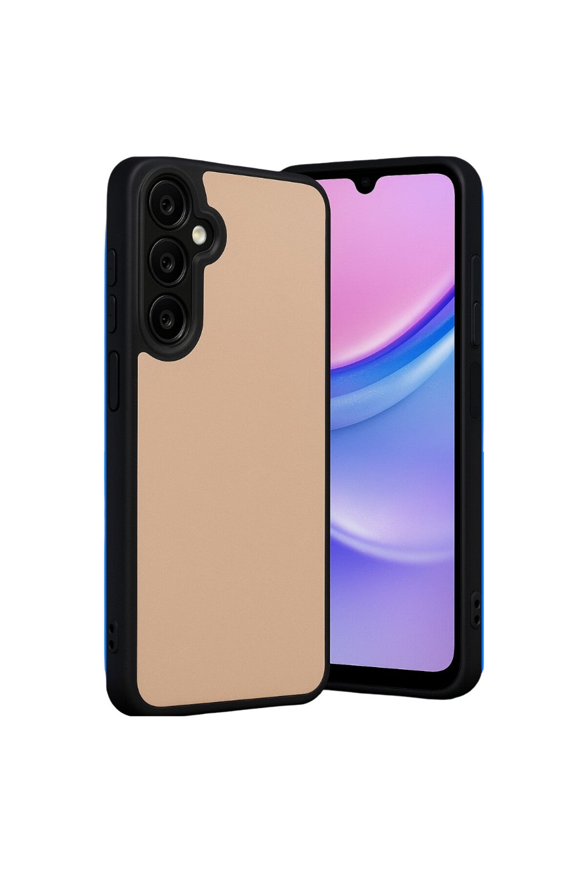 Samsung Galaxy A26 Uyumlu Kılıf Aras Deri Kapak - Pudra