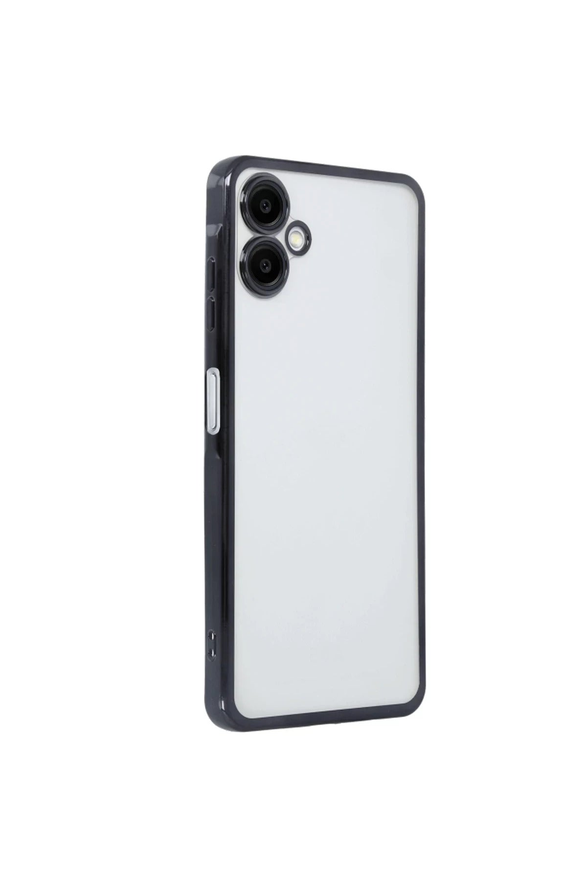 Samsung Galaxy A06 Uyumlu Kılıf Lensli Silikon - Siyah