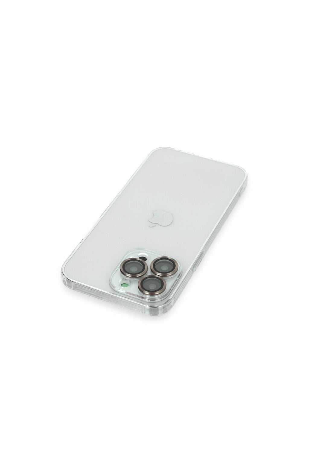 Apple iPhone 13 Pro Uyumlu Kılıf Luko Lens Silikon -Yeşil