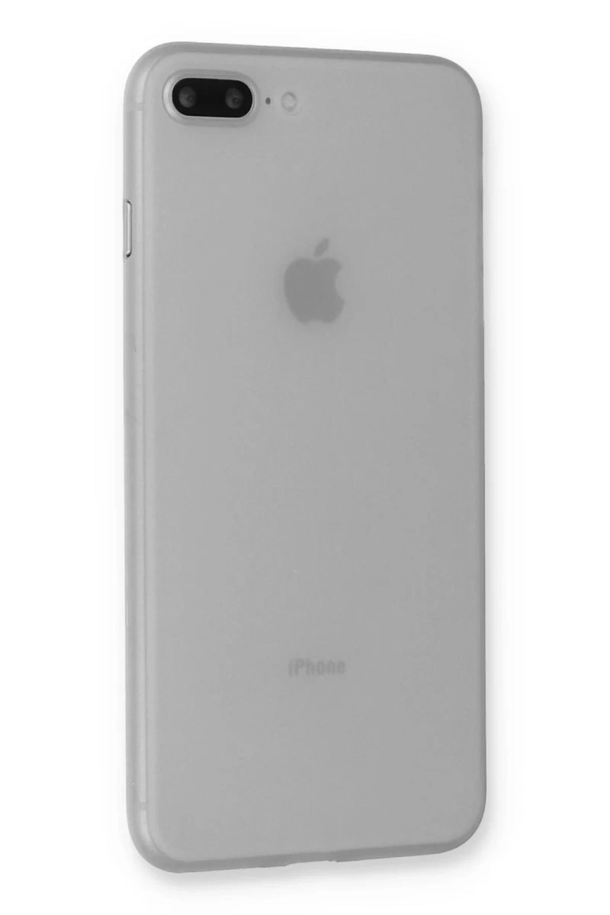 Apple iPhone 7 Plus Uyumlu Kılıf PP Ultra İnce Kapak - Beyaz