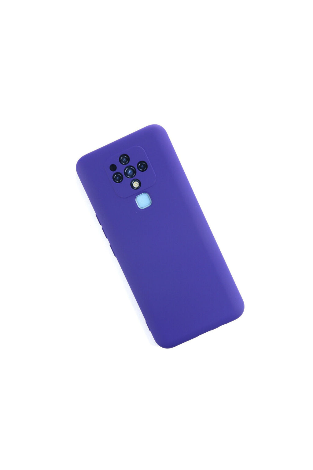 Tecno Camon 16 Uyumlu Kılıf Nano içi Kadife Silikon - Mor