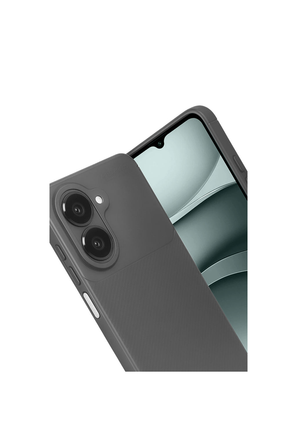 Samsung Galaxy A07 4G Uyumlu Auto Focus Karbon Kapak - Gri