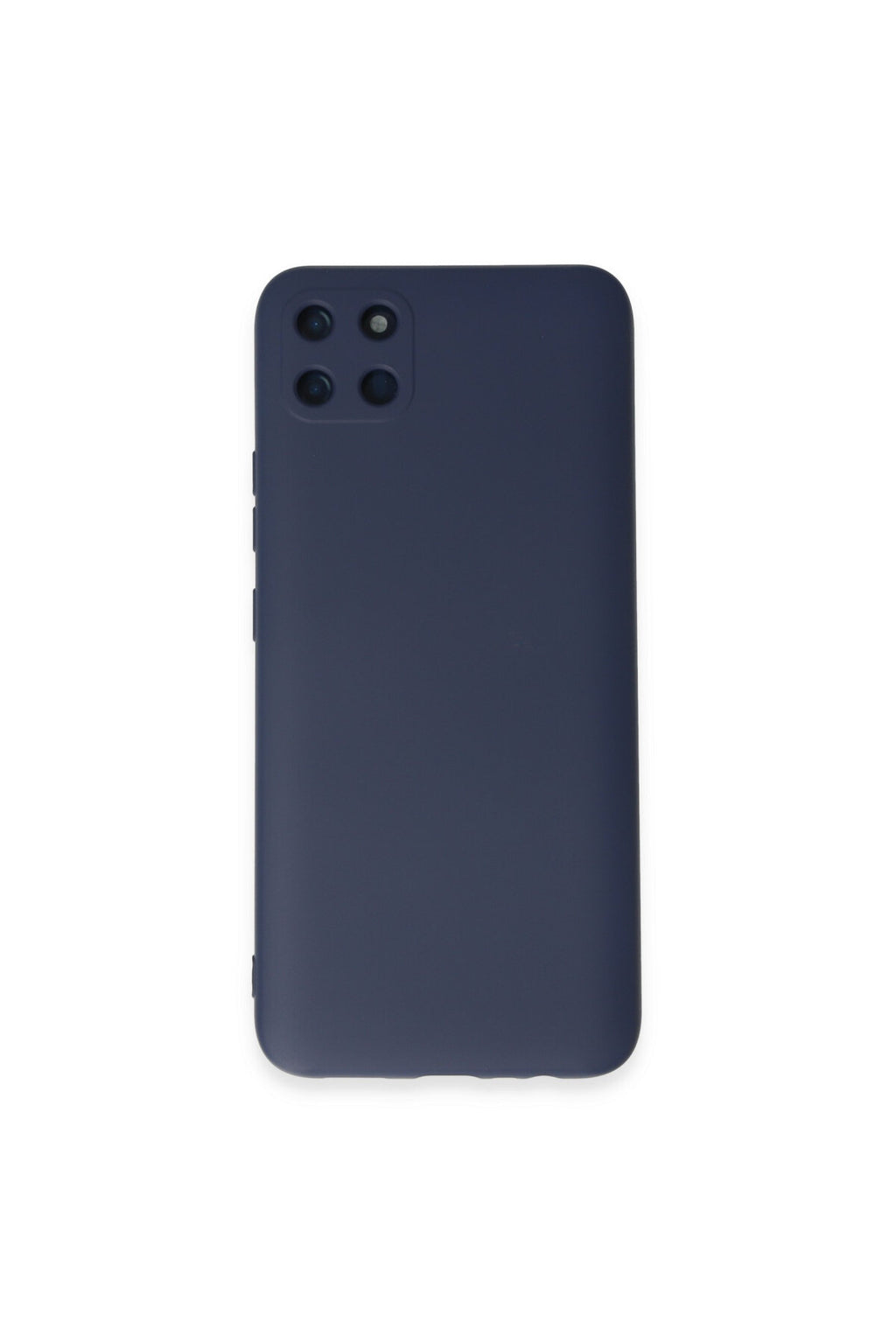 Realme C11 Uyumlu Kılıf Nano içi Kadife Silikon - Lacivert