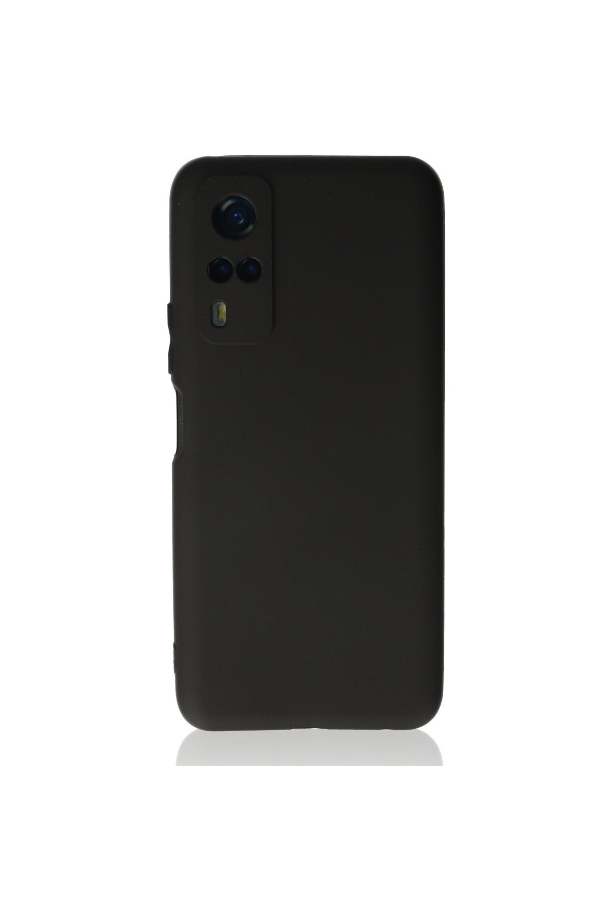 Vivo Y53S Uyumlu Kılıf First Silikon - Siyah