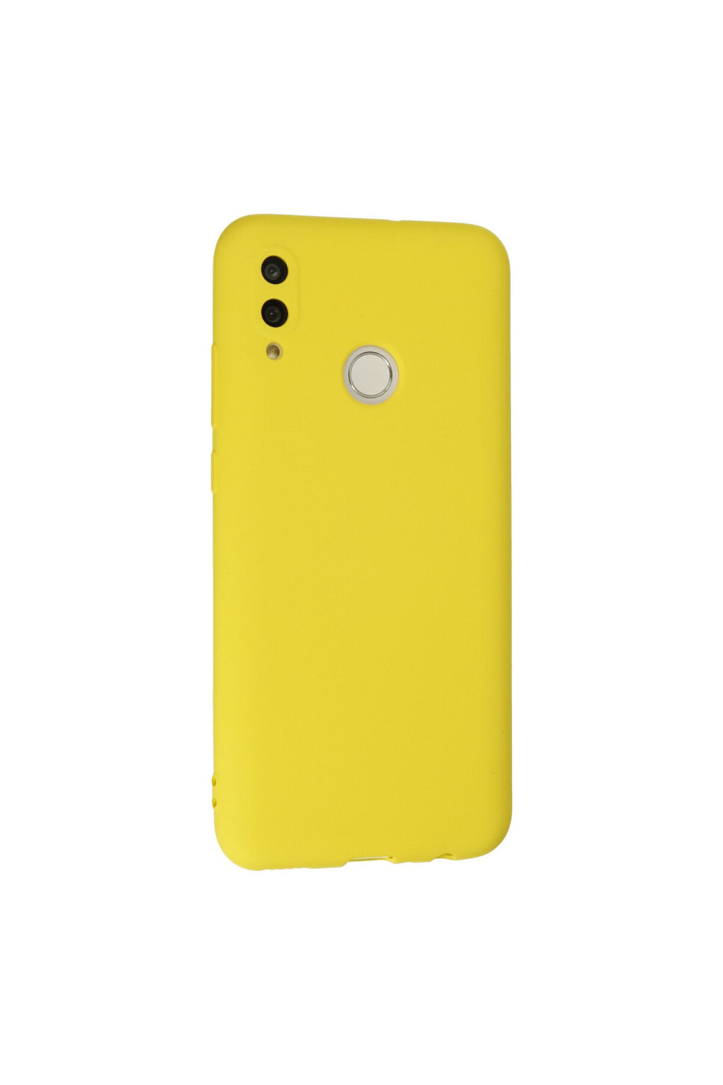 Huawei P Smart 2019 Kılıf Nano içi Kadife Silikon - Sarı