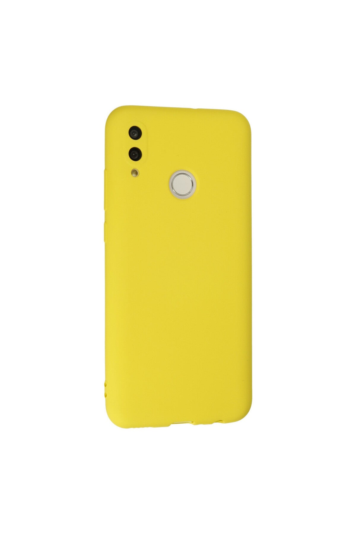 Huawei P Smart 2019 Kılıf Nano içi Kadife Silikon - Sarı