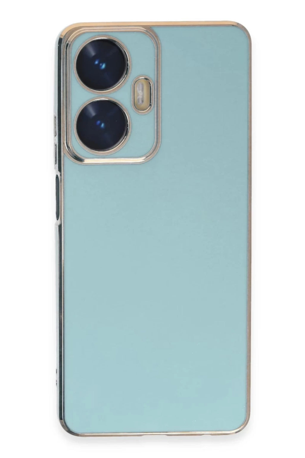 Realme C55 Uyumlu Kılıf Volet Silikon - Açık Yeşil