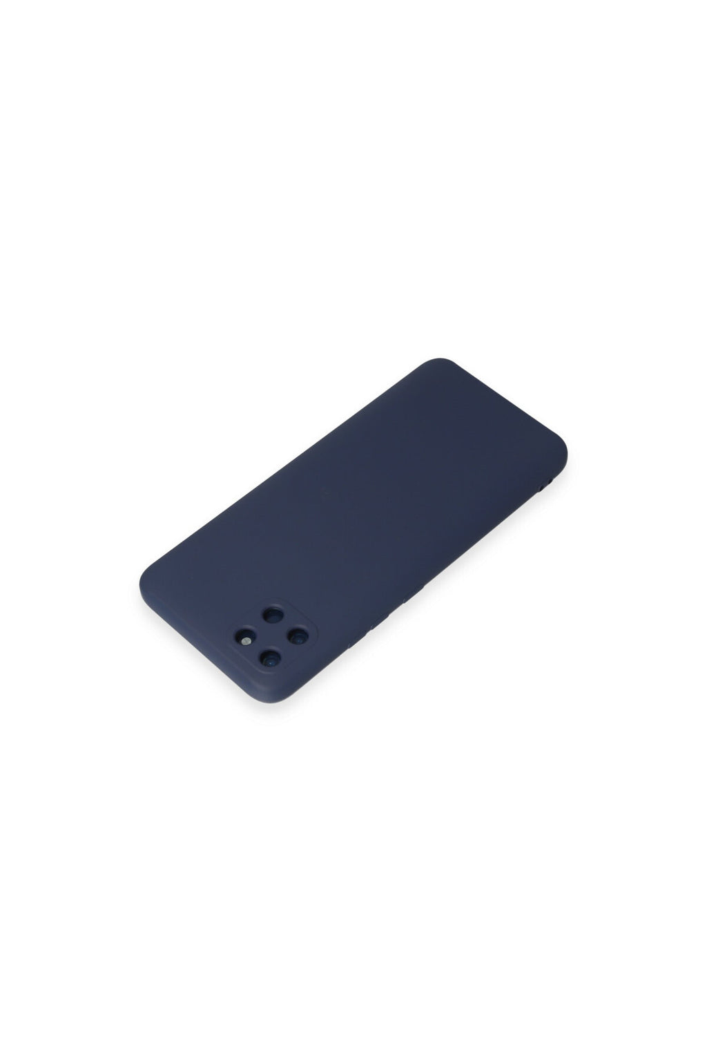 Realme C11 Uyumlu Kılıf Nano içi Kadife Silikon - Lacivert