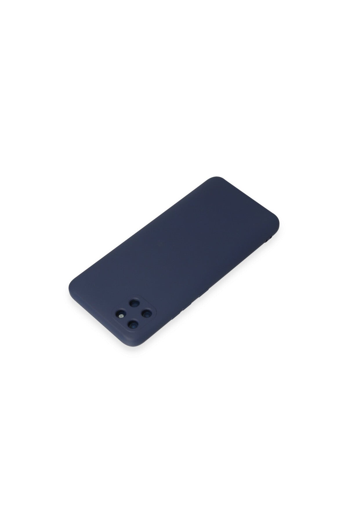 Realme C11 Uyumlu Kılıf Nano içi Kadife Silikon - Lacivert