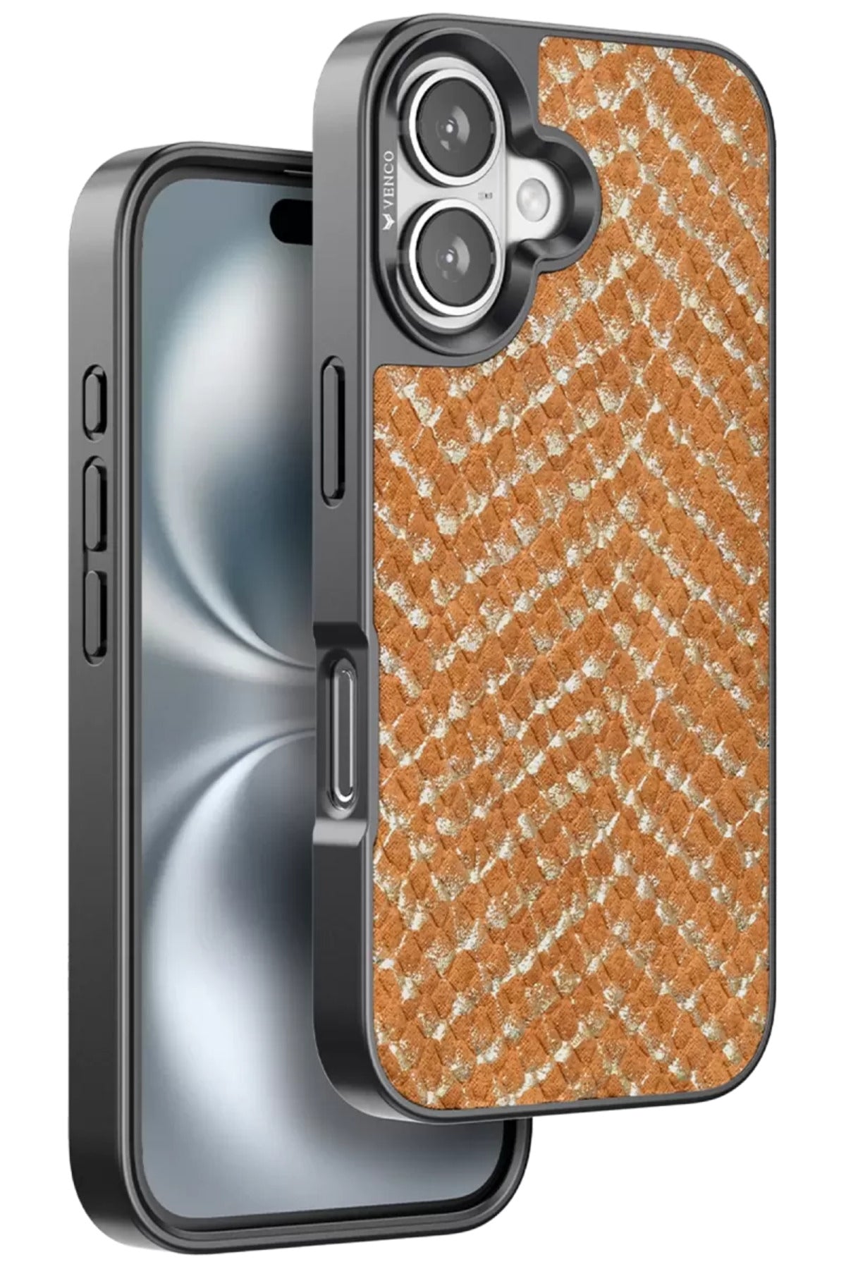 Venco Apple iPhone 16 Uyumlu Viper Kapak - Kahverengi