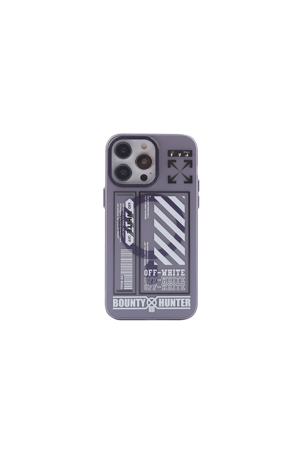 Apple iPhone 14 Pro Max Uyumlu Kılıf Apollo Magneticsafe Desenli Kapak - Apollo Mor - 1