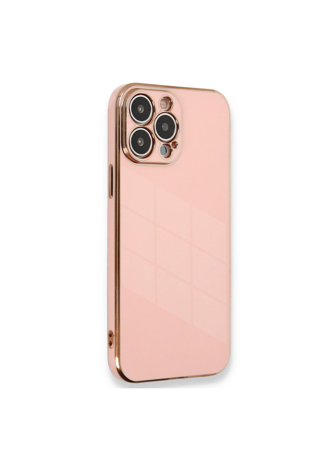 Apple iPhone 15 Pro Uyumlu Kılıf Volet Silikon - Pembe