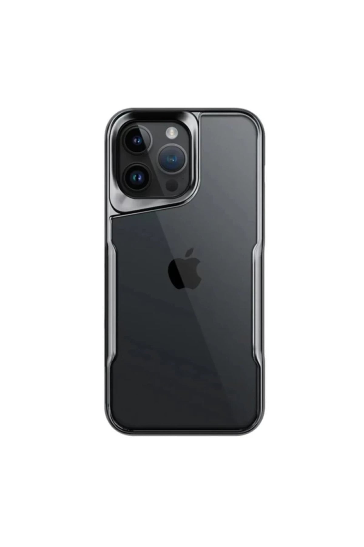 Apple iPhone 16 Pro Uyumlu Kılıf Boyi Silikon Kapak - Titan Gri